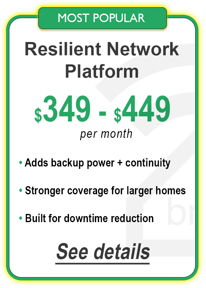 Resilient Network Platform Resilient Network Platform